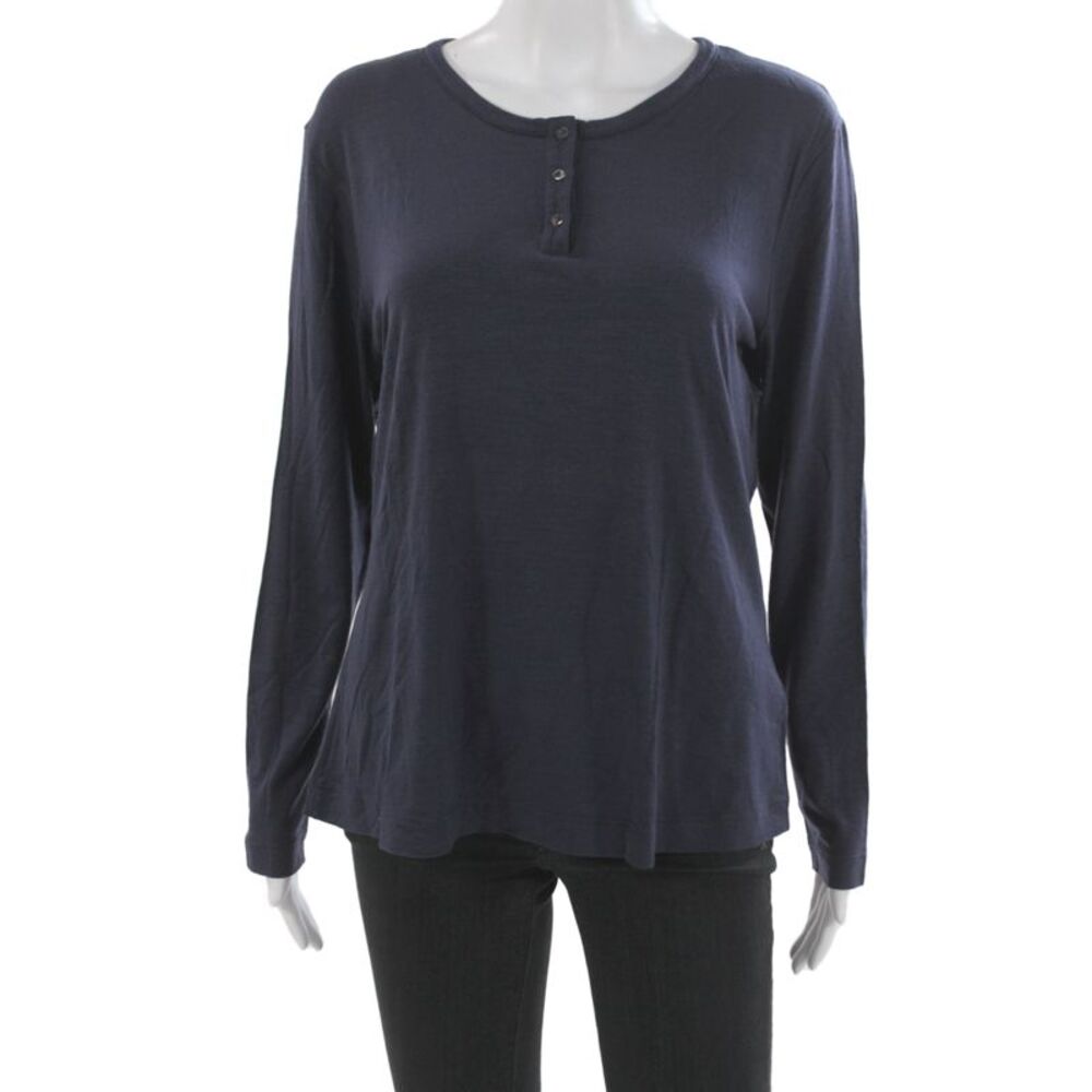 Hanro Women Long Sleeve Blouse Size L